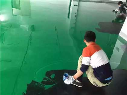 江北下面给你一份环氧地坪漆施工的完整流程